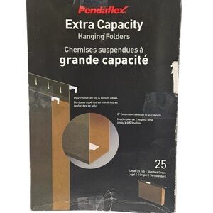 Pendaflex Extra Capacity Hanging File Folders ~ Legal Size ~ NEW